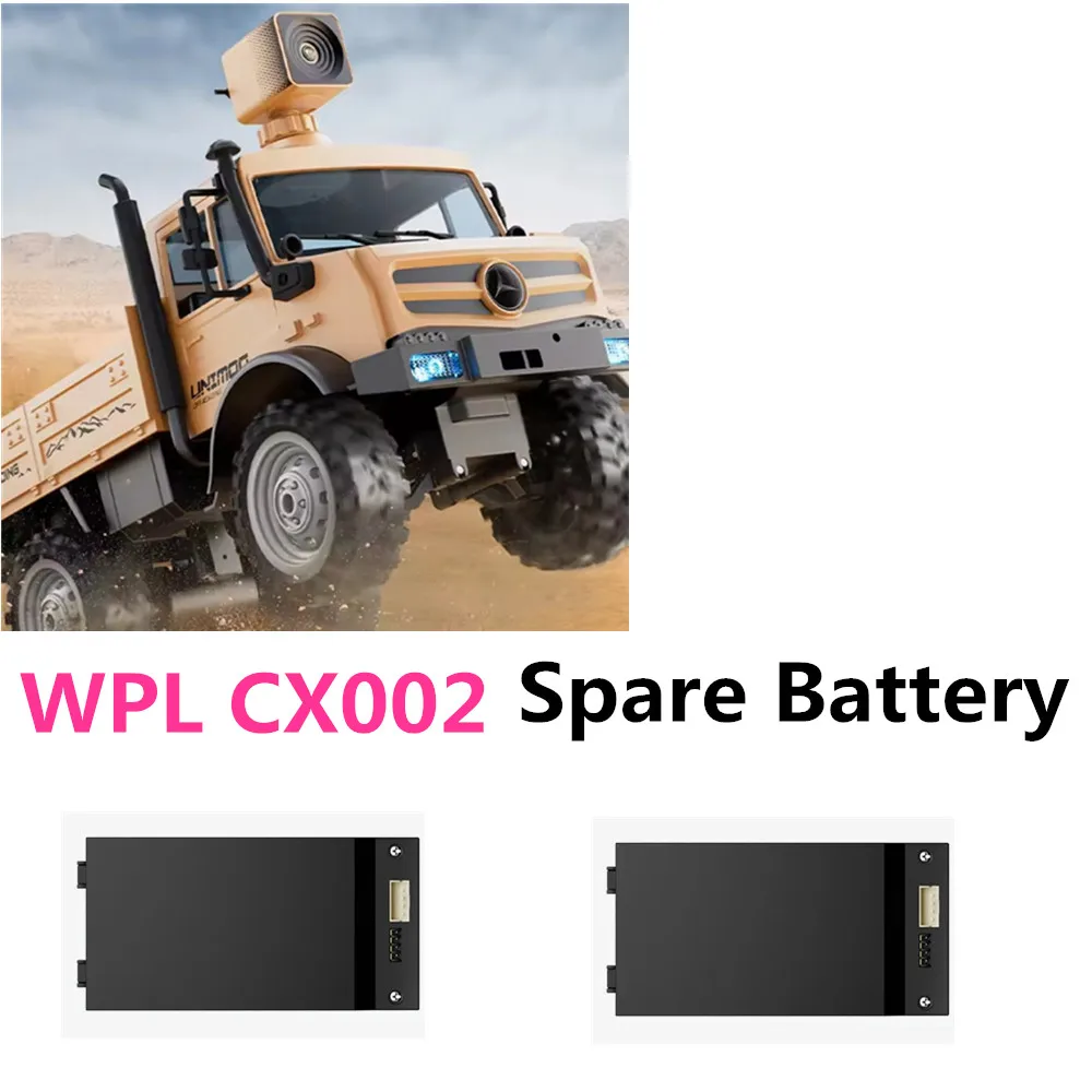 WPL CX002 RC Car Battery 7.4v 600mAh Original Accessories WPL CX002 RC Car Spare Parts
WPL CX002 RC Car Battery 7.4v 600mAh Original Accessories WPL CX002 RC Car Spare Parts