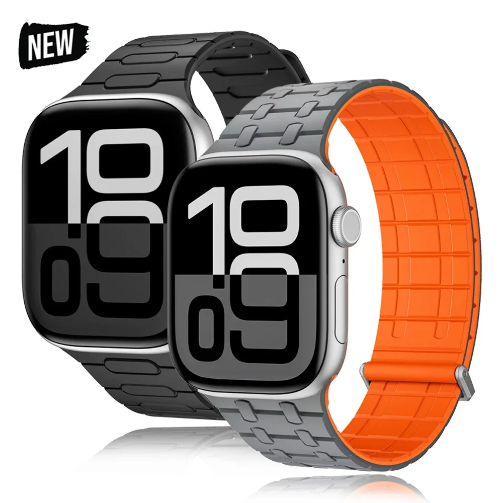 Магнитный ремешок для Apple Watch Ultra 2 49 мм, ультра силиконовый ремешок-петля, браслет для Iwatch Series 10 9 8 7 6 5 4 se 46 мм 45 мм 44 мм
Магнитный ремешок для Apple Watch Ultra 2 49 мм, ультра силиконовый ремешок-петля, браслет для Iwatch Series 10 9 8 7 6 5 4 se 46 мм 45 мм 44 мм
