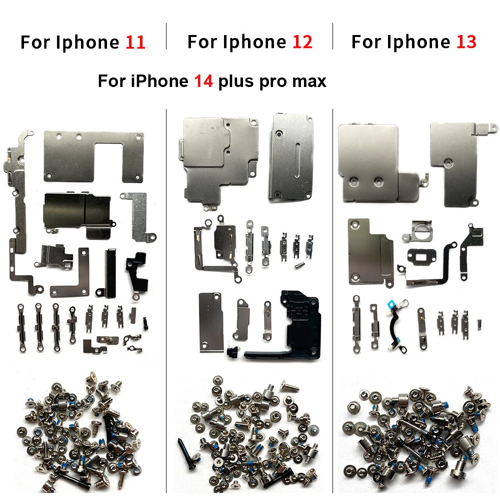 1 Set Complete Inside Small Metal Holder Brackets Shield Plate Full Screws Replacement Kit For iPhone 11 12 13 14 Pro Max Bonus
1 Set Complete Inside Small Metal Holder Brackets Shield Plate Full Screws Replacement Kit For iPhone 11 12 13 14 Pro Max Bonus