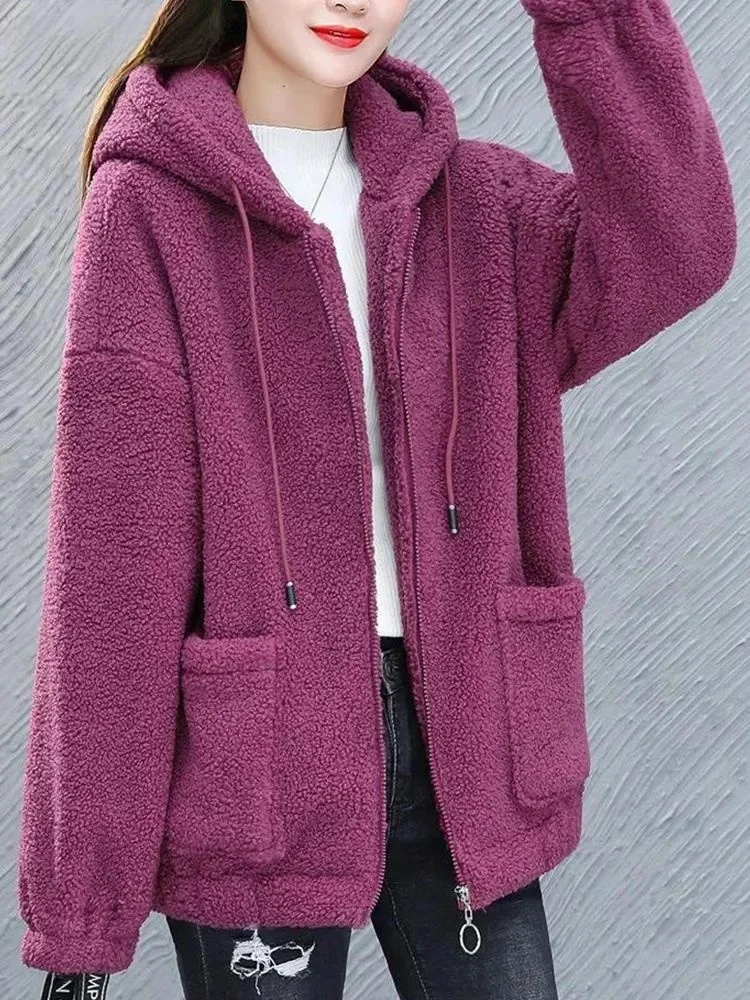 Женский кардиган с капюшоном, удобный, с длинными рукавами, для повседневной носки, стандартной длины, из смесового полиэстера, осенняя куртка
Женский кардиган с капюшоном, удобный, с длинными рукавами, для повседневной носки, стандартной длины, из смесового полиэстера, осенняя куртка