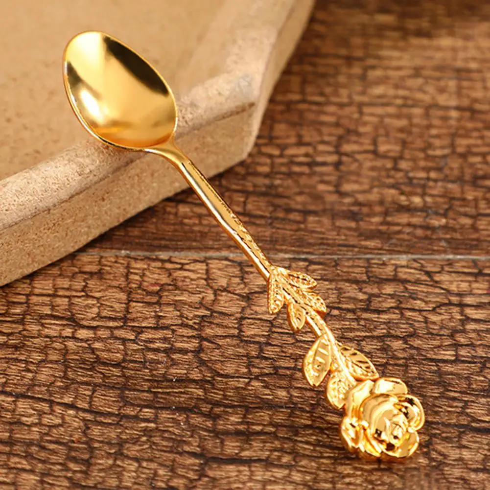Tea Spoon Heat Resistance Coffee Spoon European Style Dessert Scoop Rust-proof Tulip Pentastar Coffee Spoon for Dining Room
Tea Spoon Heat Resistance Coffee Spoon European Style Dessert Scoop Rust-proof Tulip Pentastar Coffee Spoon for Dining Room