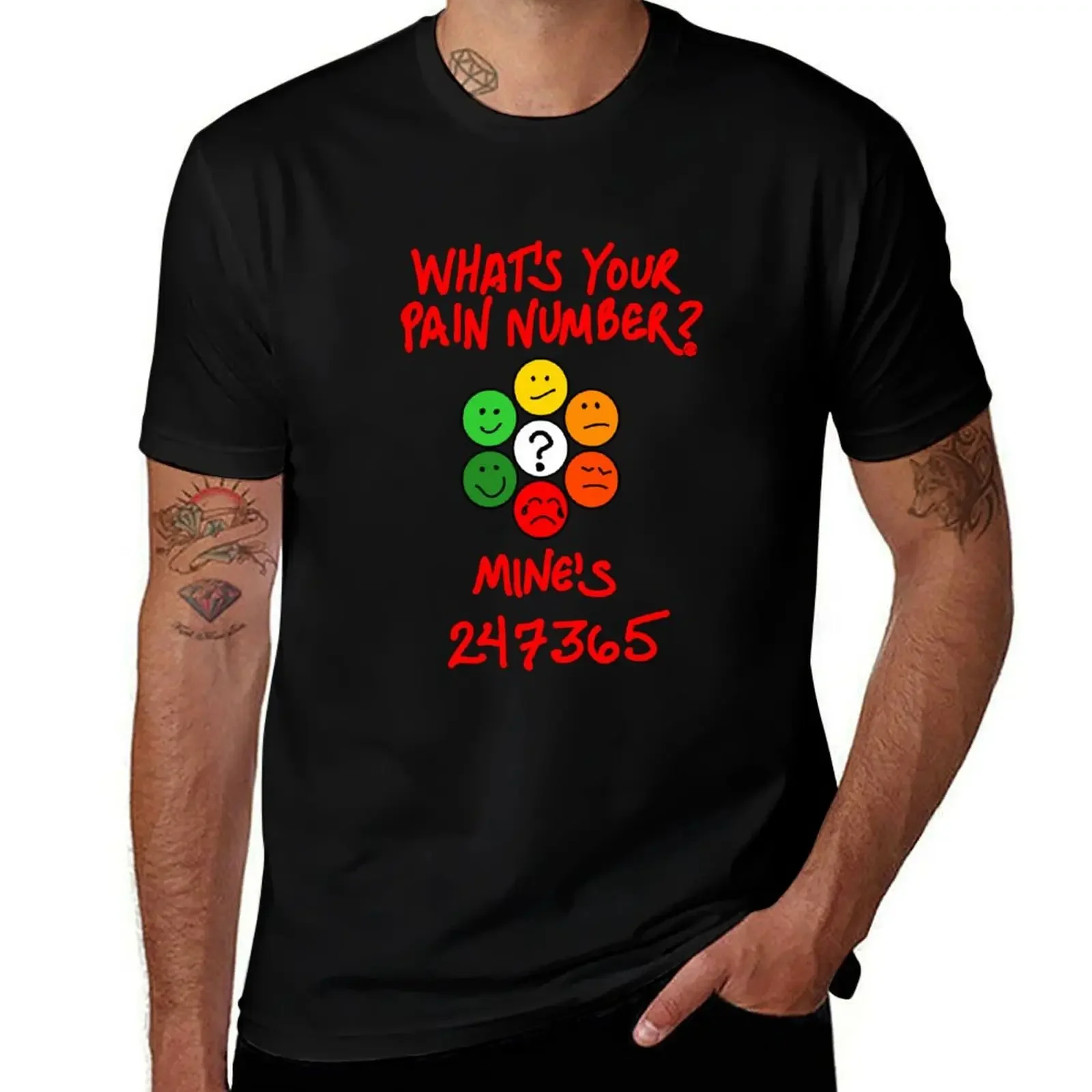 What is Your Pain Number Mine is 247365 T-Shirt summer top vintage quick drying Funny t-shirt men t shirts
What is Your Pain Number Mine is 247365 T-Shirt summer top vintage quick drying Funny t-shirt men t shirts
