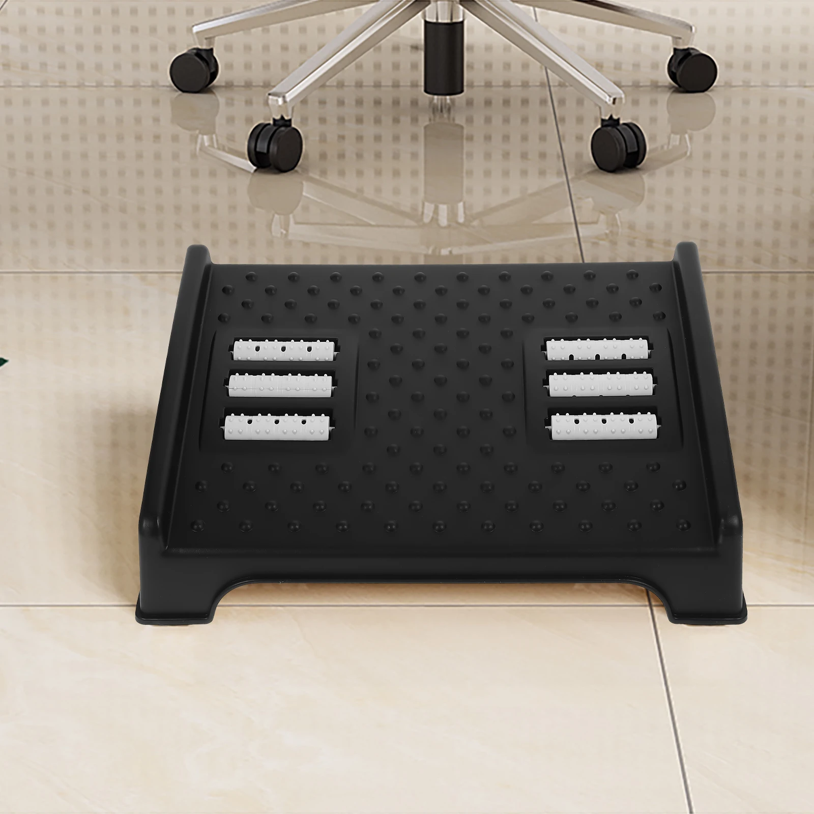 Ergonomic Footrest under Desk Resting Stool Plastic Office Home Furniture Comfort Design Material Long Life Feet
Ergonomic Footrest under Desk Resting Stool Plastic Office Home Furniture Comfort Design Material Long Life Feet