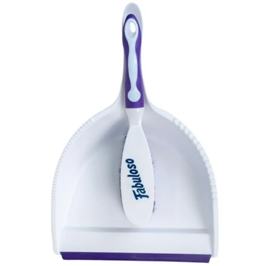 Fabuloso Brush and Dustpan Set Compact Hand Broom Floor Sweeper with Snap-Together Storage and Hanging Hole Quick Sweeping for
Fabuloso Brush and Dustpan Set Compact Hand Broom Floor Sweeper with Snap-Together Storage and Hanging Hole Quick Sweeping for