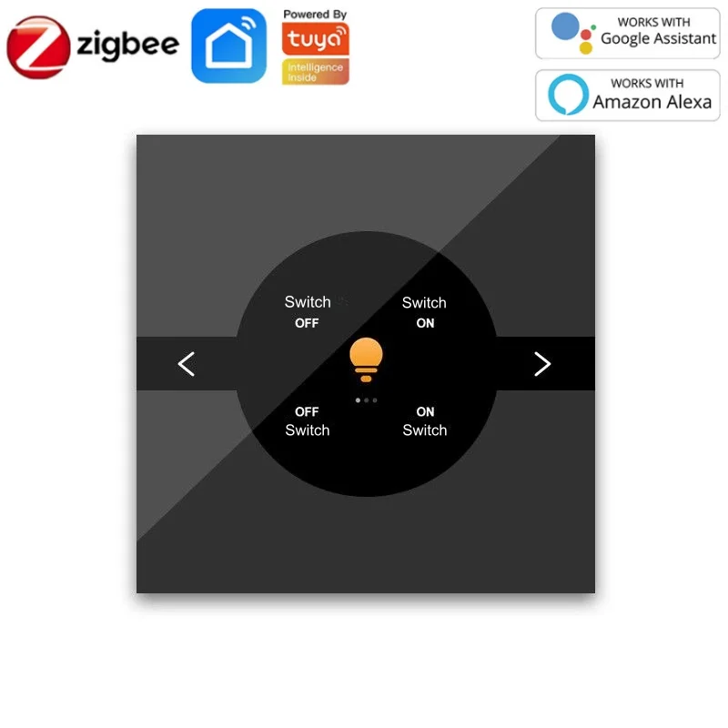 Shineknot Tuya Zigbee Smart Switch Automation Residential Smart Electrical Switch 4gang4 Way Alexa With Voice Command
Shineknot Tuya Zigbee Smart Switch Automation Residential Smart Electrical Switch 4gang4 Way Alexa With Voice Command