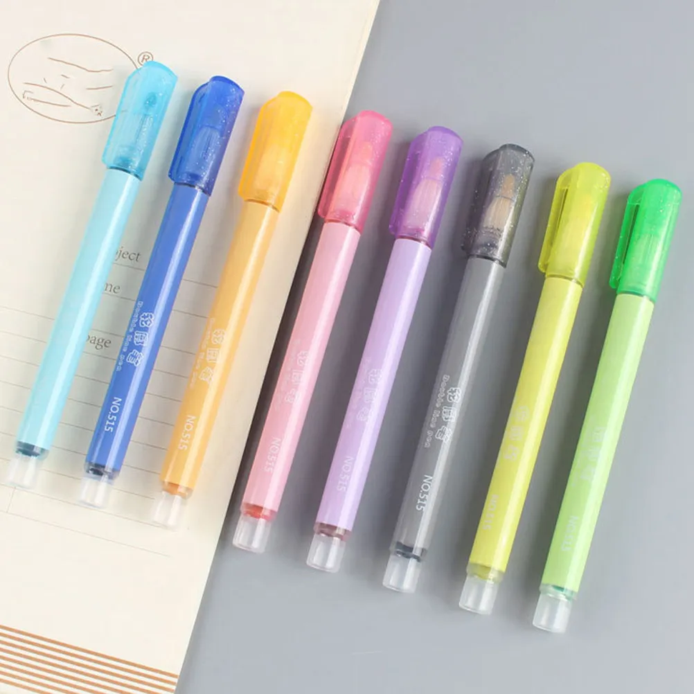 8Pcs Premium Fluorescent Double Line Pens Gel Ink Outline Highlighter for Artistic Writing Drawing Doodling Journaling Students
8Pcs Premium Fluorescent Double Line Pens Gel Ink Outline Highlighter for Artistic Writing Drawing Doodling Journaling Students