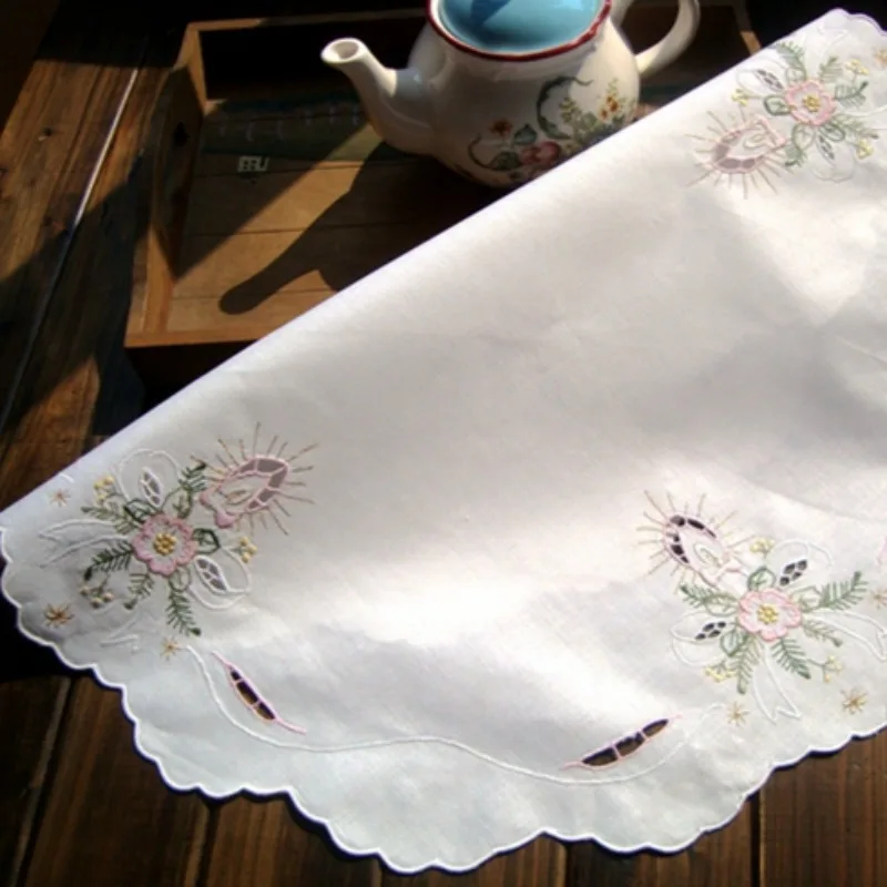 2PC Export Cotton Embroidery American Vintage Cloth Round Pad Decorative Cover Towel 55CM Handkerchief
2PC Export Cotton Embroidery American Vintage Cloth Round Pad Decorative Cover Towel 55CM Handkerchief