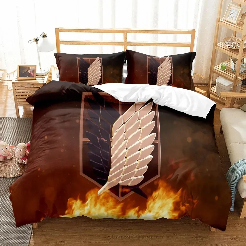 Comics Investigation Corps Children Bedding Set King Queen Double Full Twin Single Size attack on titan Bed Linen Set
Comics Investigation Corps Children Bedding Set King Queen Double Full Twin Single Size attack on titan Bed Linen Set
