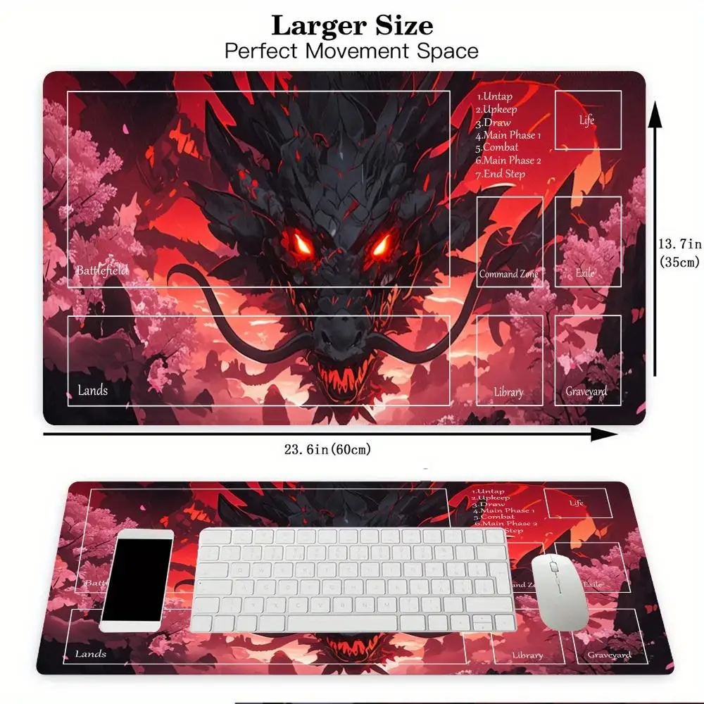 Коврик для мыши Art Dragon на тему фэнтези TCG Окистный игровой коврик игровой игровой коврик Duel коврики для начинающих Card Battles Commander Gaming Deskpad
Коврик для мыши Art Dragon на тему фэнтези TCG Окистный игровой коврик игровой игровой коврик Duel коврики для начинающих Card Battles Commander Gaming Deskpad