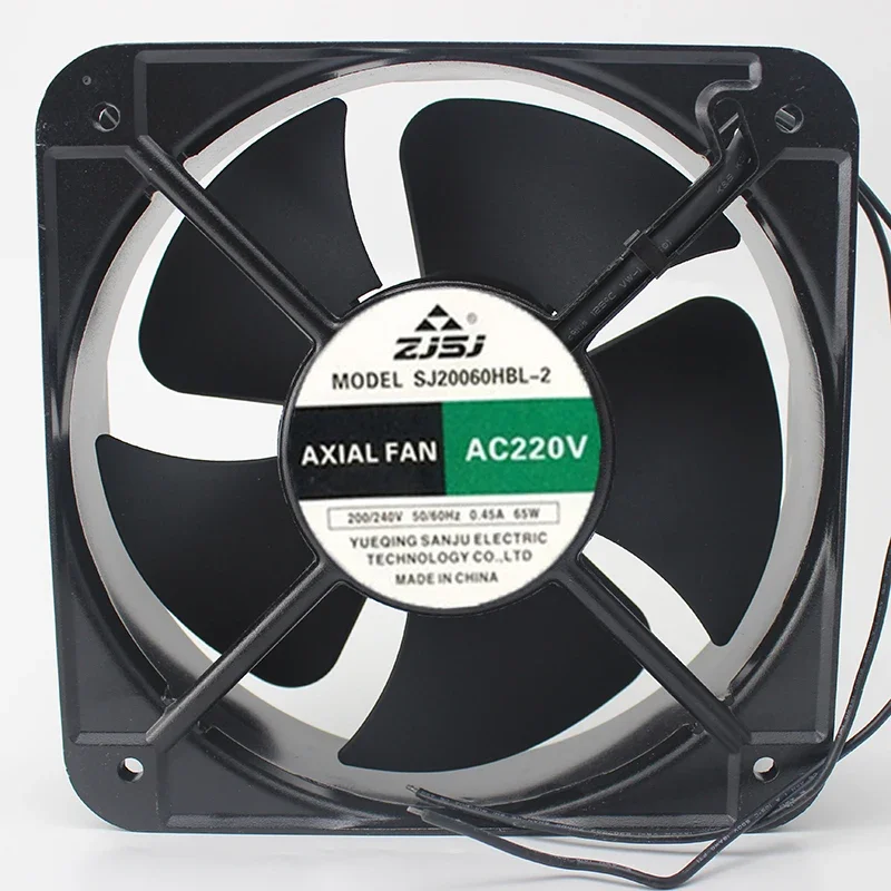 ZJSJ SJ20060HBL-2 Серверный охлаждающий вентилятор переменного тока 220 В 0,45 А 200x200x60 мм 2-проводной
ZJSJ SJ20060HBL-2 Серверный охлаждающий вентилятор переменного тока 220 В 0,45 А 200x200x60 мм 2-проводной