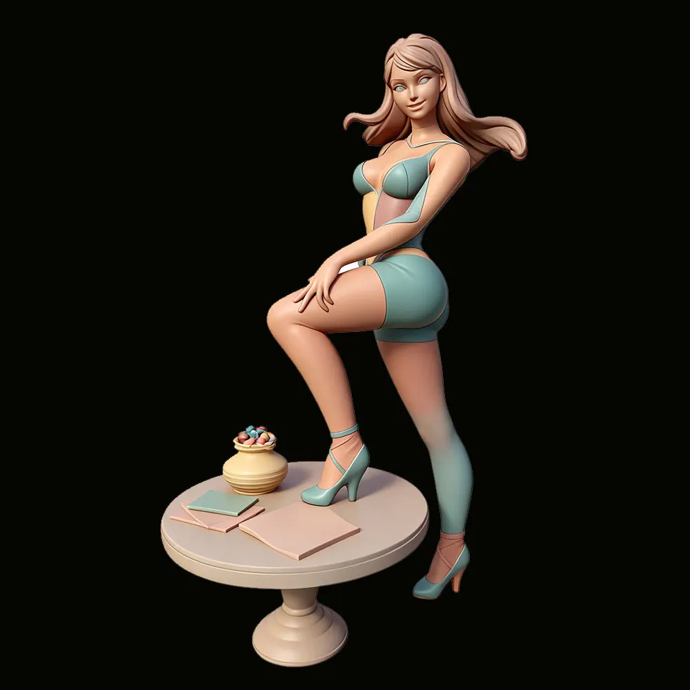 75mm --150mm Sexy Girl Resin Model Kits GK Miniature 3D Printed Gray Model Figurine DIY Doll Model Unassembled And Unpainted
75mm --150mm Sexy Girl Resin Model Kits GK Miniature 3D Printed Gray Model Figurine DIY Doll Model Unassembled And Unpainted