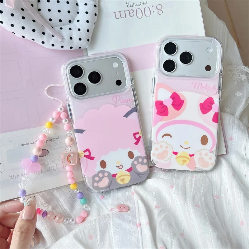 Phone Case with Cute Bead Chain for iPhone 14 15 16 17 Pro Max Pink Cartoon Grip Stand Shockproof Protective Cover Girls
Phone Case with Cute Bead Chain for iPhone 14 15 16 17 Pro Max Pink Cartoon Grip Stand Shockproof Protective Cover Girls