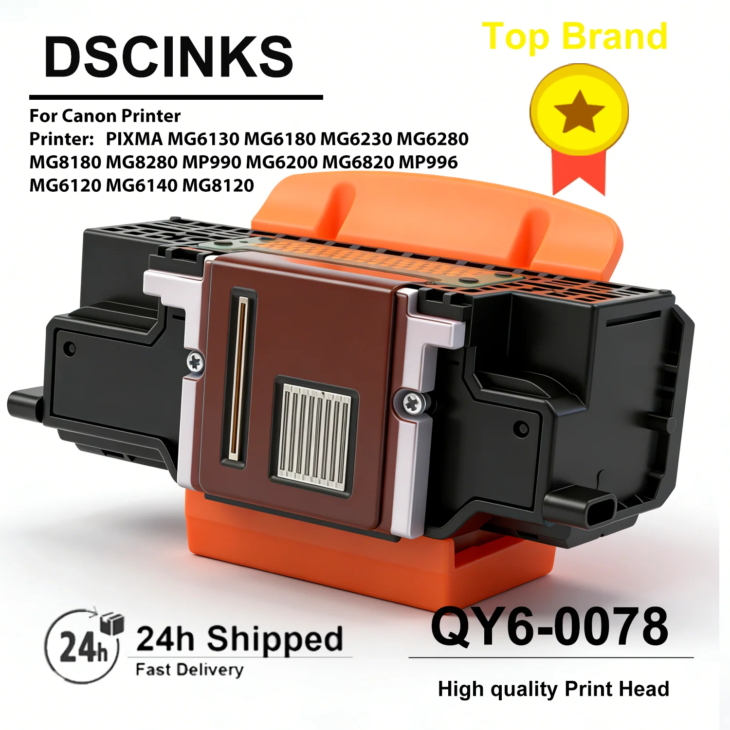 1PC QY6-0078 printhead for Canon PIXMA MG6130 MG6180 MG6230 MG6280 MG8180 MG8280 MP990 MG6200 MG6820 MP996 MG6120 MG6140 MG8120
1PC QY6-0078 printhead for Canon PIXMA MG6130 MG6180 MG6230 MG6280 MG8180 MG8280 MP990 MG6200 MG6820 MP996 MG6120 MG6140 MG8120