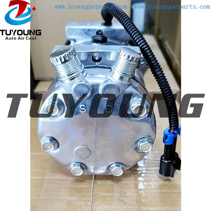 In Stock Auto AC Compressor Sanden 7h15 for universal vehicle air compressors universal vehicle 
In Stock Auto AC Compressor Sanden 7h15 for universal vehicle air compressors universal vehicle