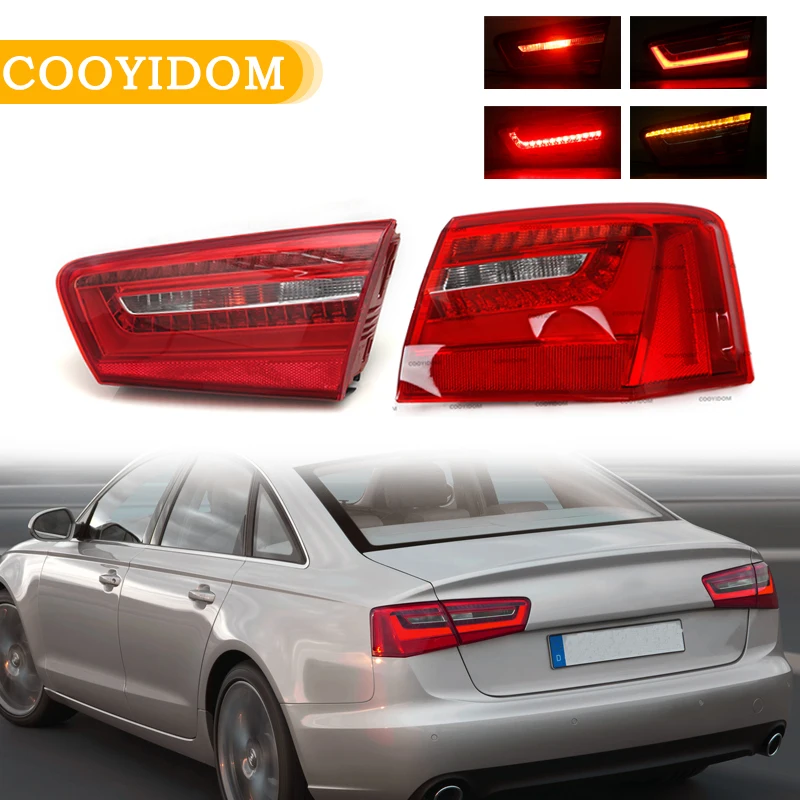 LED Car Rear Tail Light For Audi A6 C7 2012 2013 2014 2015 2016 Brake Light Warning Parking Stop lamp 4G5945093A 4G5945094A
LED Car Rear Tail Light For Audi A6 C7 2012 2013 2014 2015 2016 Brake Light Warning Parking Stop lamp 4G5945093A 4G5945094A