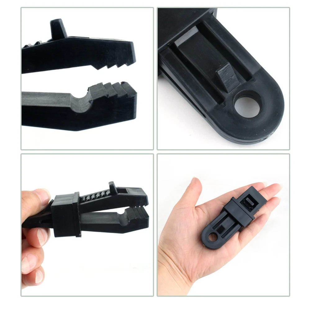 12 PCS Water Proof Tent Clip Heavy Duty Tarpaulin Clamps Black Bungee Cords with Hooks
12 PCS Water Proof Tent Clip Heavy Duty Tarpaulin Clamps Black Bungee Cords with Hooks