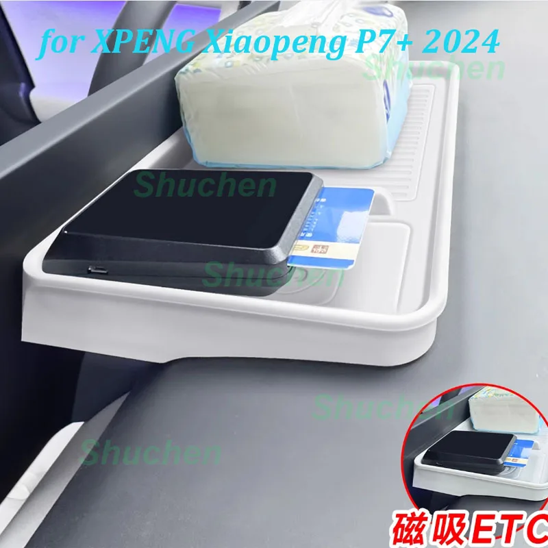 Car Storage Box Behind Screen for XPENG Xiaopeng P7+ 2024 Dashboard ETC Magnet Box Holdder Storage Box Interior Accessories
Car Storage Box Behind Screen for XPENG Xiaopeng P7+ 2024 Dashboard ETC Magnet Box Holdder Storage Box Interior Accessories