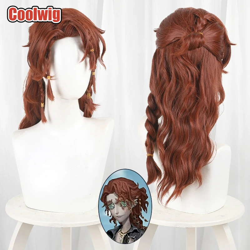 Coolwig Synthetic Hair Frederick Kreiburg Cosplay Wigs Identity V Frederick Kreiburg 50cm Long Wavy Brown Wig Heat Resistant
Coolwig Synthetic Hair Frederick Kreiburg Cosplay Wigs Identity V Frederick Kreiburg 50cm Long Wavy Brown Wig Heat Resistant