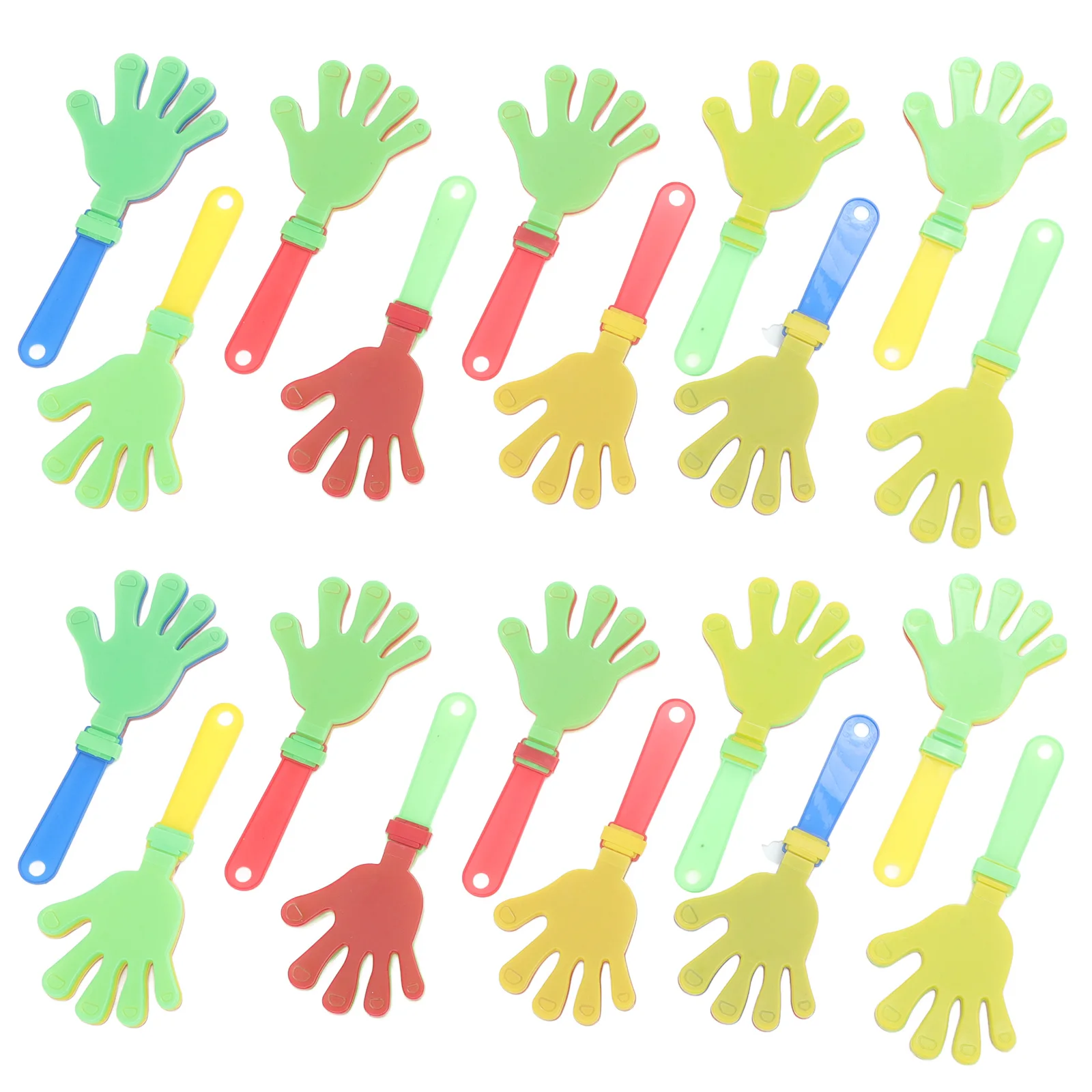 20 pcs Palm Match Noisemaker for Sporting Events Party Cheering Supplies Bright Color Durable Material Lightweight Grip
20 pcs Palm Match Noisemaker for Sporting Events Party Cheering Supplies Bright Color Durable Material Lightweight Grip