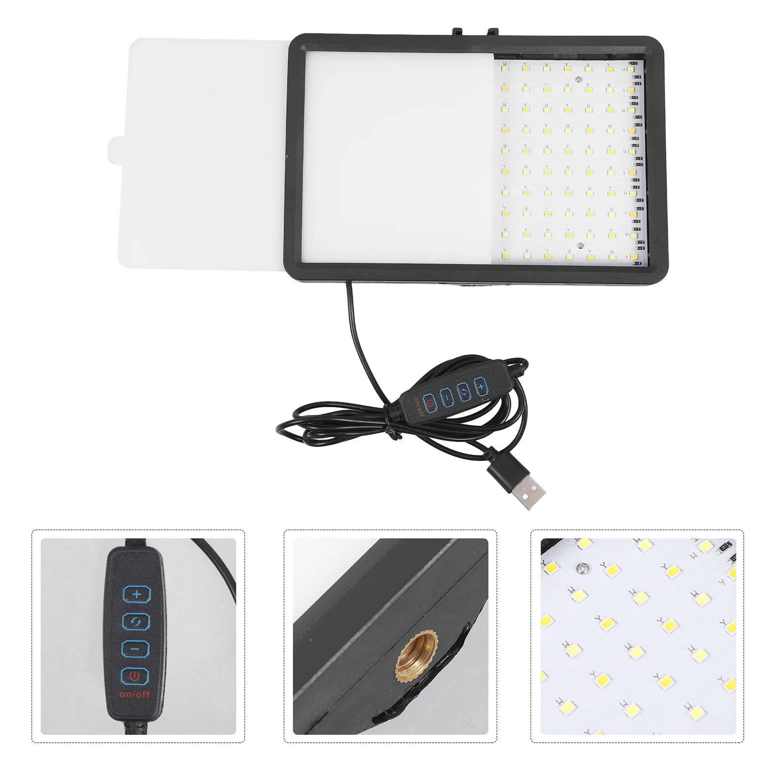 1 Set Portable Led Photography Light Video Fill Light, Camera Light For Laptop Tablet Phone, Small Practical Lights For Live
1 Set Portable Led Photography Light Video Fill Light, Camera Light For Laptop Tablet Phone, Small Practical Lights For Live