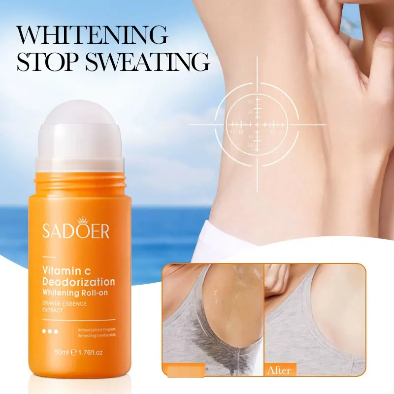 SADOER Vitamin C Underarm Whitening and Brightening Antiperspirant Flavor Roller
SADOER Vitamin C Underarm Whitening and Brightening Antiperspirant Flavor Roller