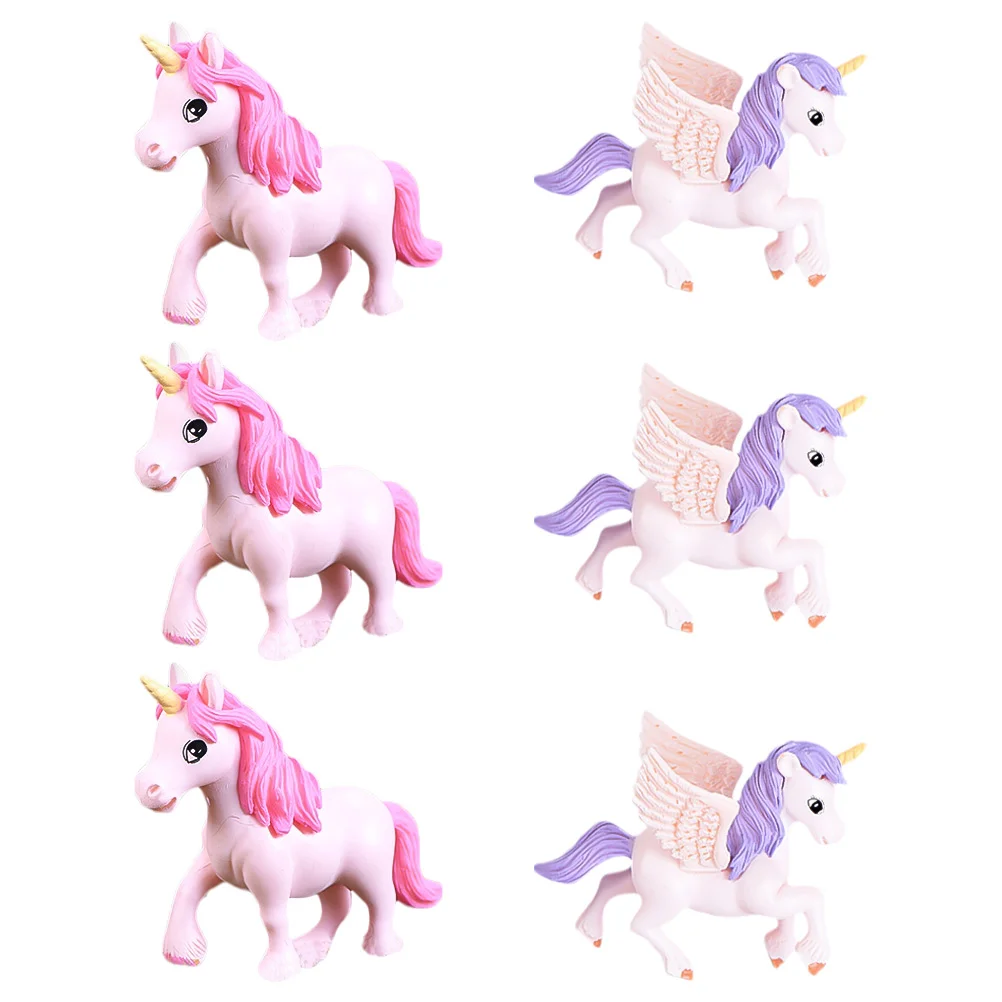 6 Pcs Miniature Garden Unicorn Children's Toys Travel Shaped Cake Decors Artificial Plant
6 Pcs Miniature Garden Unicorn Children's Toys Travel Shaped Cake Decors Artificial Plant