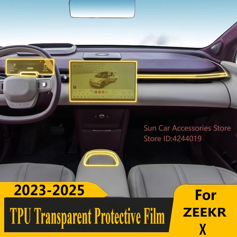For ZEEKR X 2023-2025 Screen Central Control Interior Sticker TPU Protective Film Car Interior Modified Accessories
For ZEEKR X 2023-2025 Screen Central Control Interior Sticker TPU Protective Film Car Interior Modified Accessories