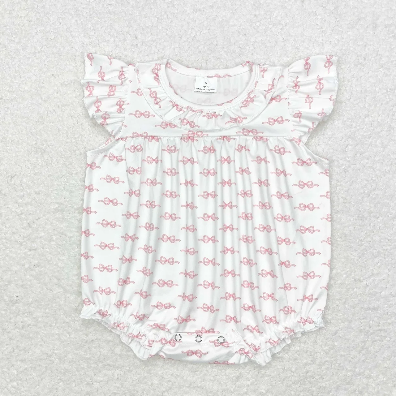 Wholesale Kids Girl Short Sleeves Bows Infant Children Bubble Ruffle Romper Toddler Pajamas Coverall Newborn Bodysuit Clothing
Wholesale Kids Girl Short Sleeves Bows Infant Children Bubble Ruffle Romper Toddler Pajamas Coverall Newborn Bodysuit Clothing