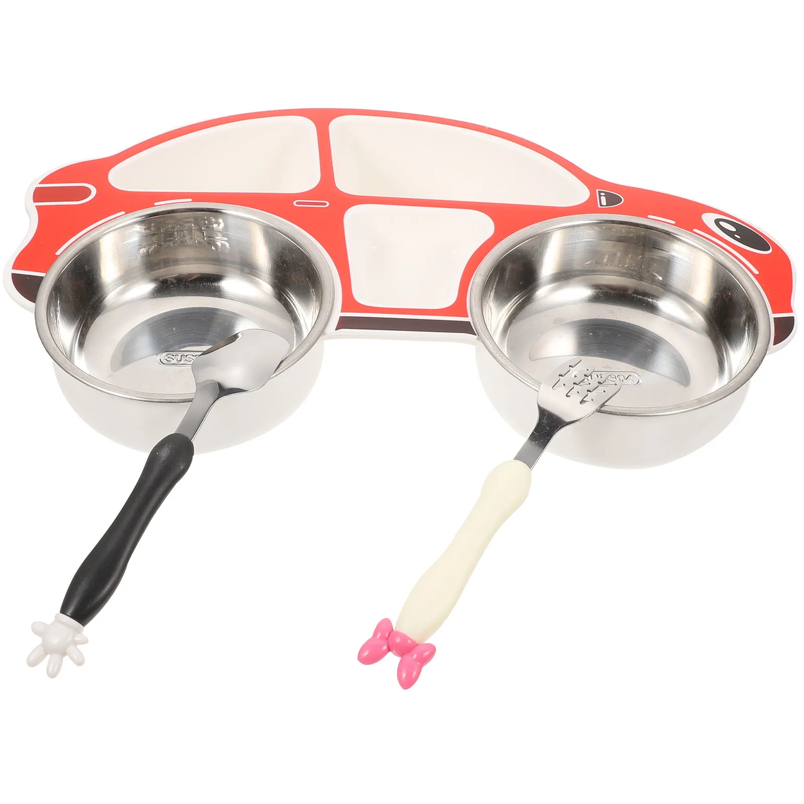 1Set Kids Divided Food Plate Set with Spoon Fork Cartoon Car Shape Toddler Dinner Plate Dishwasher Safe Non Slip
1Set Kids Divided Food Plate Set with Spoon Fork Cartoon Car Shape Toddler Dinner Plate Dishwasher Safe Non Slip