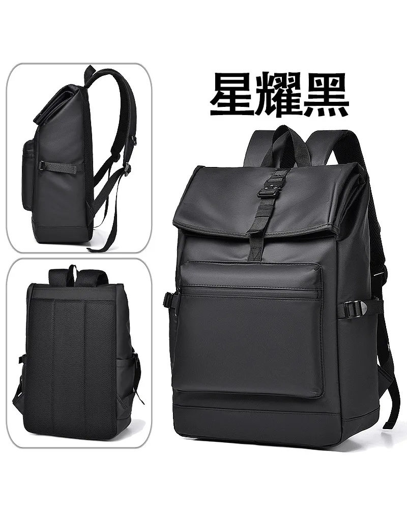 Slim black men's laptop backpack anti-splash scratch-resistant schoolbag for daily commuting and casual use
Slim black men's laptop backpack anti-splash scratch-resistant schoolbag for daily commuting and casual use
