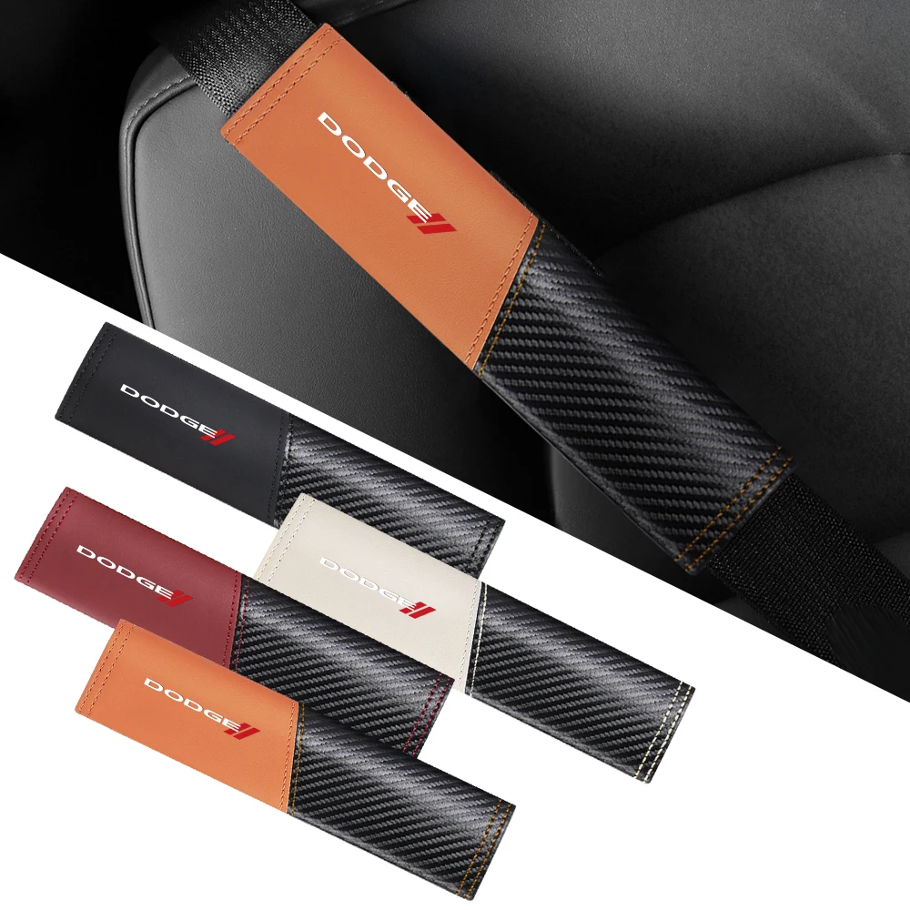 3D Carbon Fiber Emblem Car Safety Seat Belt Shoulder Strap Pads Cover For Dodge Durango Caliber Dakota Neon Ram1500 Avenger SRT
3D Carbon Fiber Emblem Car Safety Seat Belt Shoulder Strap Pads Cover For Dodge Durango Caliber Dakota Neon Ram1500 Avenger SRT