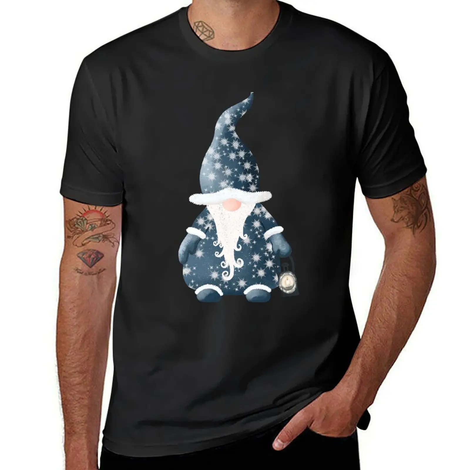 Winter Night Nordic Gnome T-Shirt graphics cute clothes heavyweight t shirts for men
Winter Night Nordic Gnome T-Shirt graphics cute clothes heavyweight t shirts for men