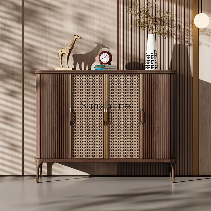 Medieval living room against the wall Multi-layer storage/household rattan villa engraving storage cabinet
Medieval living room against the wall Multi-layer storage/household rattan villa engraving storage cabinet