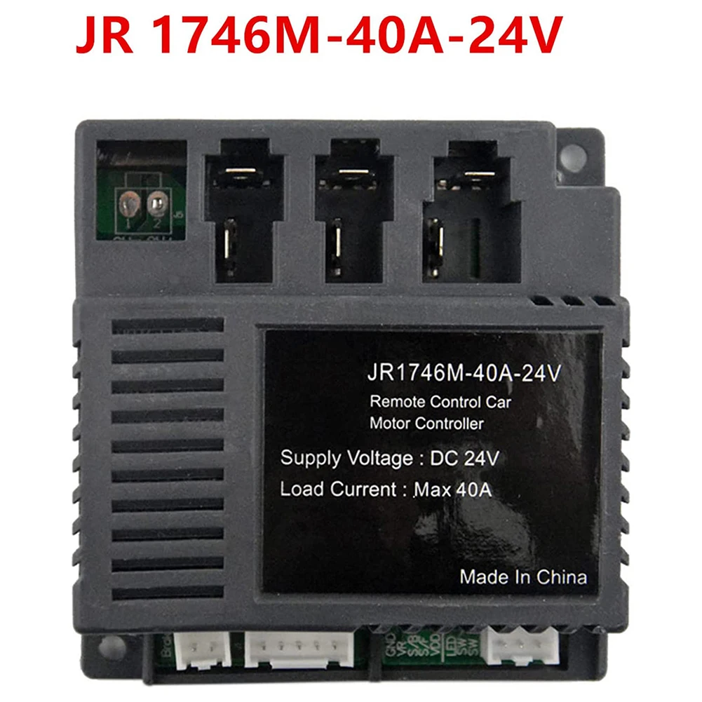 JR1746M-40A-24V Receiver Child Ride-Ons Toys Car 24Volt Controller Motherboard System Accessories Receiver Replacement Parts
JR1746M-40A-24V Receiver Child Ride-Ons Toys Car 24Volt Controller Motherboard System Accessories Receiver Replacement Parts