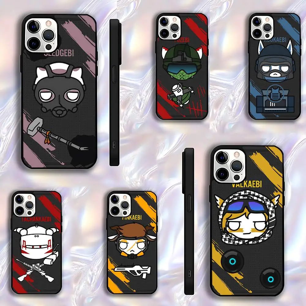 Game R-Rainbow-Six S-Siege Phone Case For iPhone 17,16,15,14,13,12,11,Pro,Max,Plus,E,Air,Mini Protective Black Cover
Game R-Rainbow-Six S-Siege Phone Case For iPhone 17,16,15,14,13,12,11,Pro,Max,Plus,E,Air,Mini Protective Black Cover