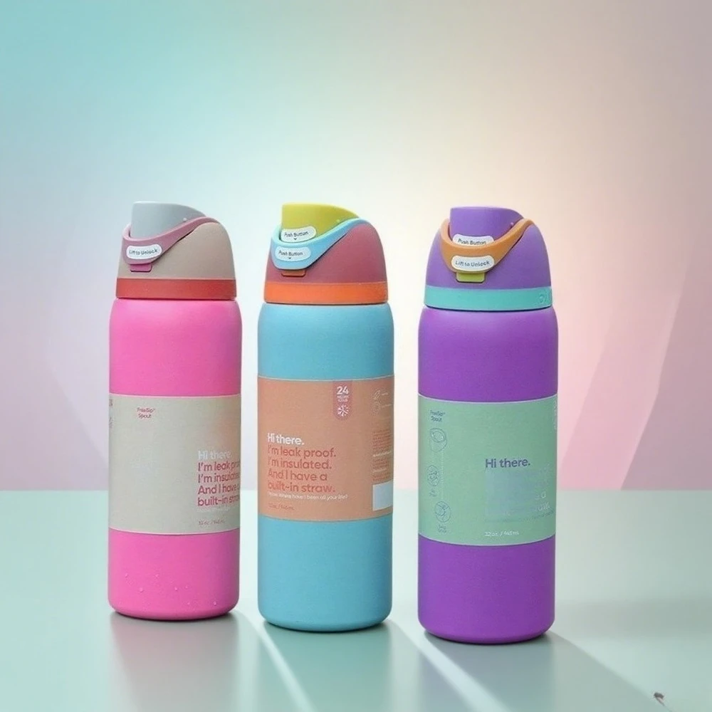 New Iced Bottle Water Bottle Stainless Steel Thermos Cup Cold Straw Iced Coffee Mug Sports Kidsren's Water Cup24Oz 32 Oz
New Iced Bottle Water Bottle Stainless Steel Thermos Cup Cold Straw Iced Coffee Mug Sports Kidsren's Water Cup24Oz 32 Oz
