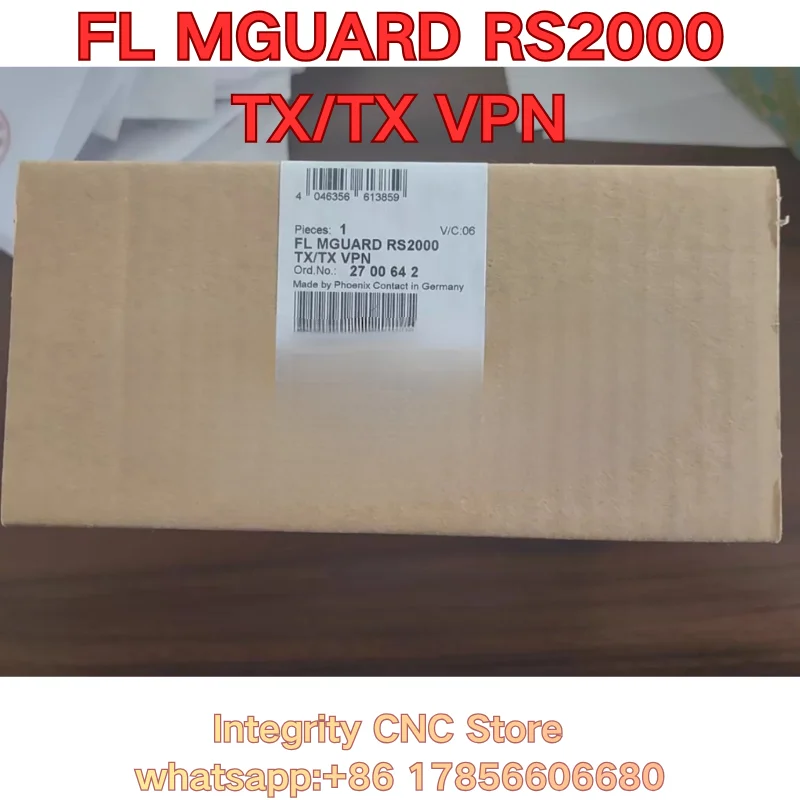 Brand new FL MGUARD RS2000 TX/TX VPN industrial switch 2700642
Brand new FL MGUARD RS2000 TX/TX VPN industrial switch 2700642