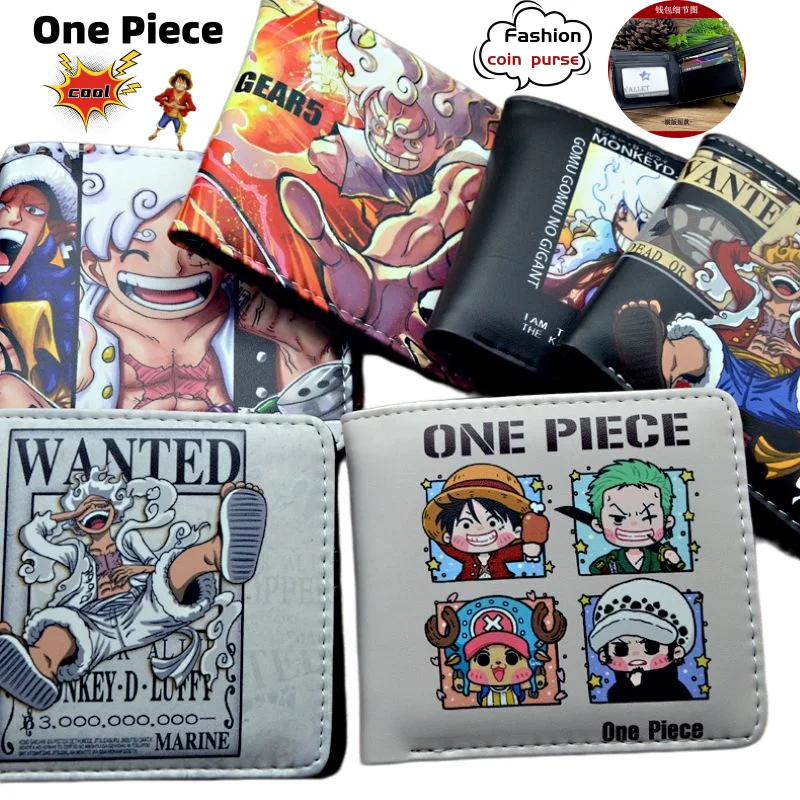 One Piece short wallet, cute, fashionable, creative, personalized cartoon simple coin purse, birthday gift for a friend
One Piece short wallet, cute, fashionable, creative, personalized cartoon simple coin purse, birthday gift for a friend