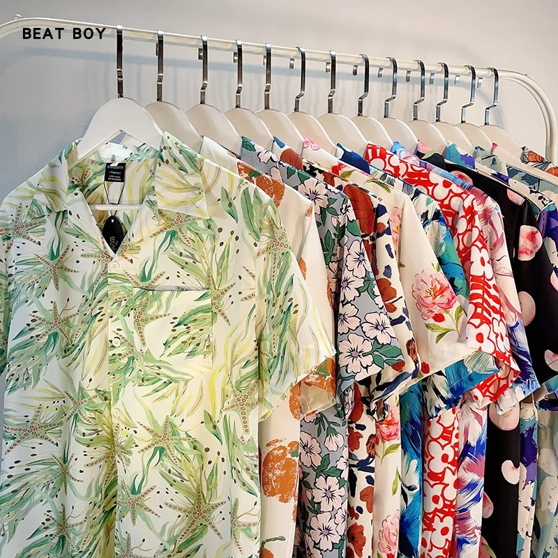 Retro Floral Print ort Sve Men's irt Loose Fit Summer Trendy Sle American Casual Haome Oil Painting irt
Retro Floral Print ort Sve Men's irt Loose Fit Summer Trendy Sle American Casual Haome Oil Painting irt