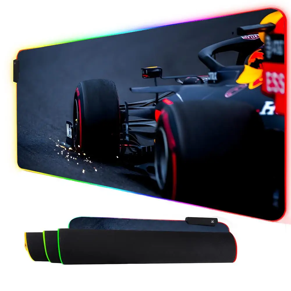 Cool Racing F1 Mouse Pad RGB Keyboard Cover Colorful MousePad LED Light E-sports Mousepad Computer Gamer Glow Long Desk Mat
Cool Racing F1 Mouse Pad RGB Keyboard Cover Colorful MousePad LED Light E-sports Mousepad Computer Gamer Glow Long Desk Mat