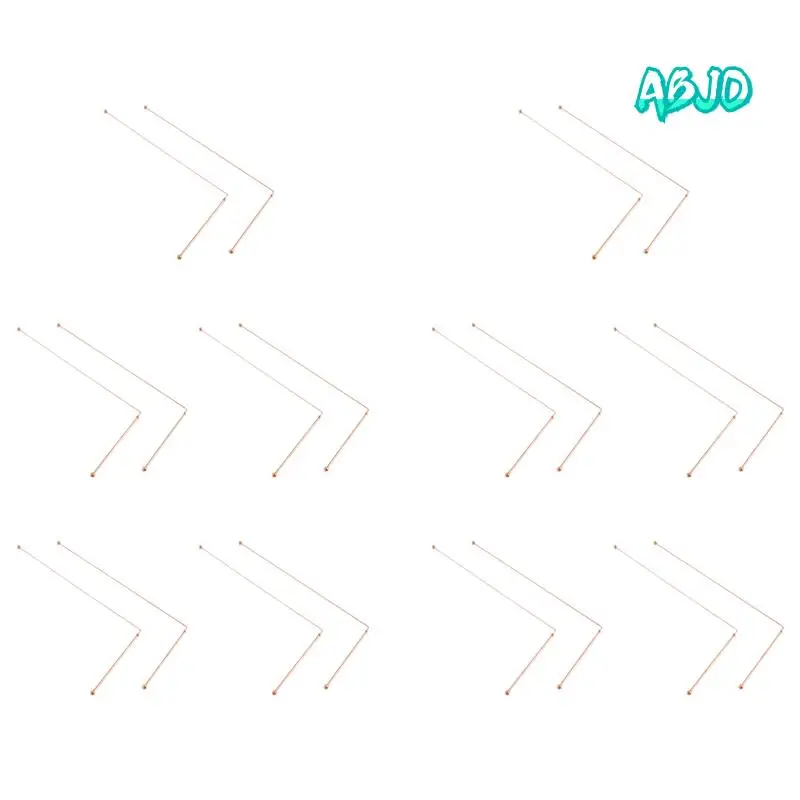 ABJO-Copper Dowsing Rods - 99.9% Pure Copper 20PCS Divining Rods Energy Water Witching Detector
ABJO-Copper Dowsing Rods - 99.9% Pure Copper 20PCS Divining Rods Energy Water Witching Detector