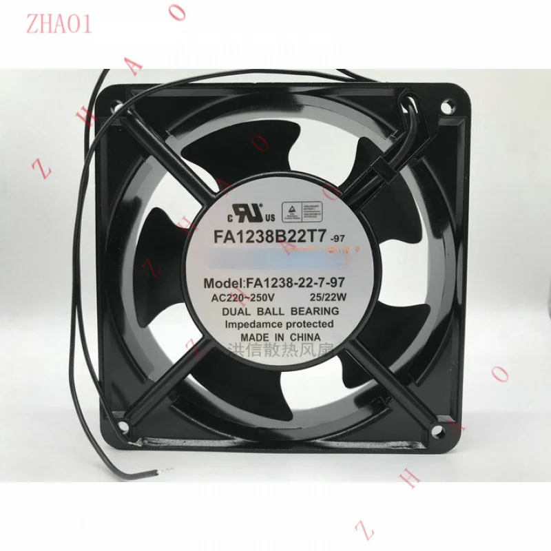 Z for COOLTRON FA1238B22T7-97 220V-250V 25 22W 12038 120mm cabinet fan
Z for COOLTRON FA1238B22T7-97 220V-250V 25 22W 12038 120mm cabinet fan