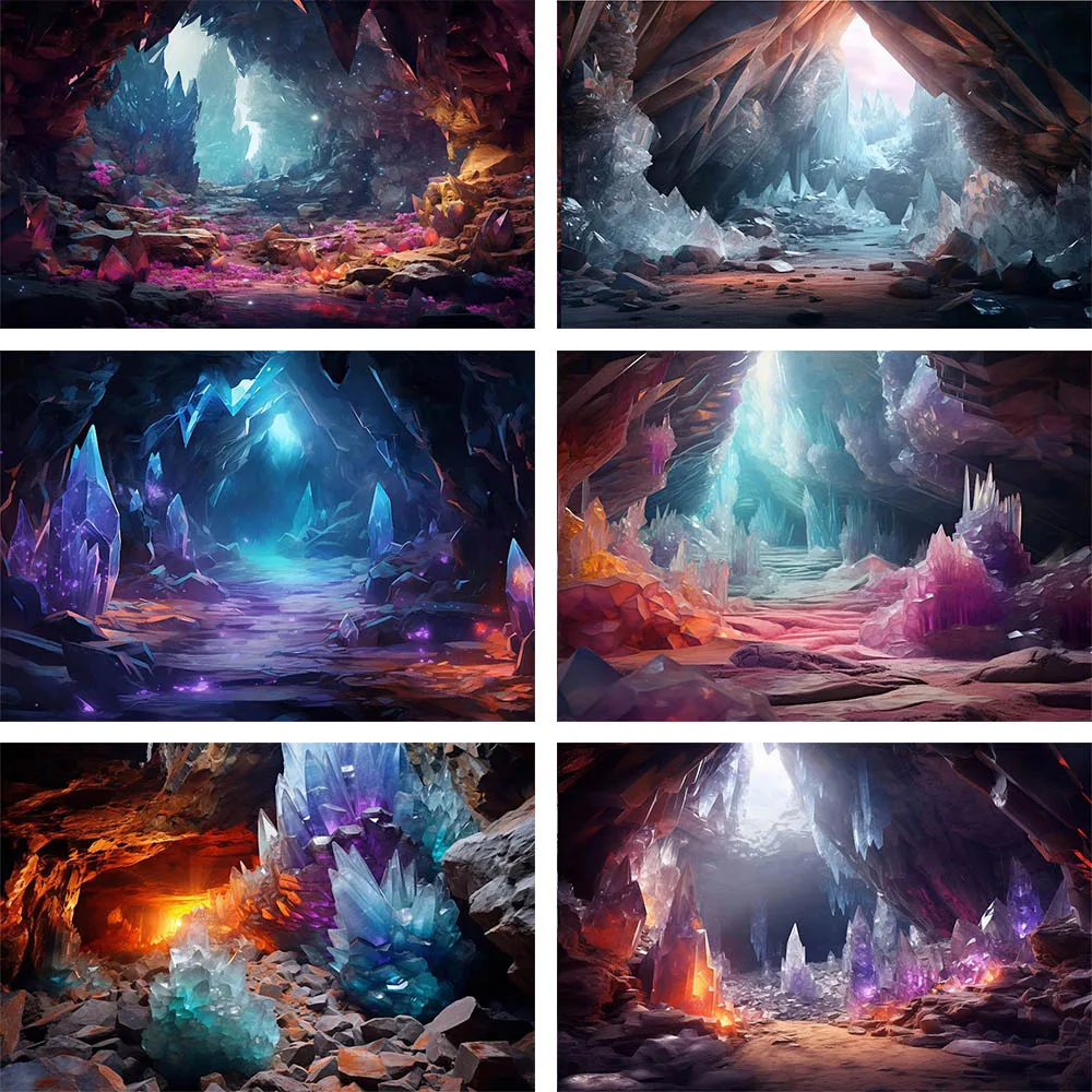 Mehofond Crystal Cave Fantasy Photography Backdrops Kids Birthday Party Maternity Portrait Magic Outdoor Decor Photo Background
Mehofond Crystal Cave Fantasy Photography Backdrops Kids Birthday Party Maternity Portrait Magic Outdoor Decor Photo Background