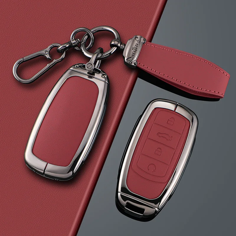 4 Buttons Zinc Alloy + PU Leather Car Key Case Fob Cover Holder For Chery Omoda 5 Tiggo 7 Tiggo 8 Tiggo 8 Pro for Jaecoo 7
4 Buttons Zinc Alloy + PU Leather Car Key Case Fob Cover Holder For Chery Omoda 5 Tiggo 7 Tiggo 8 Tiggo 8 Pro for Jaecoo 7