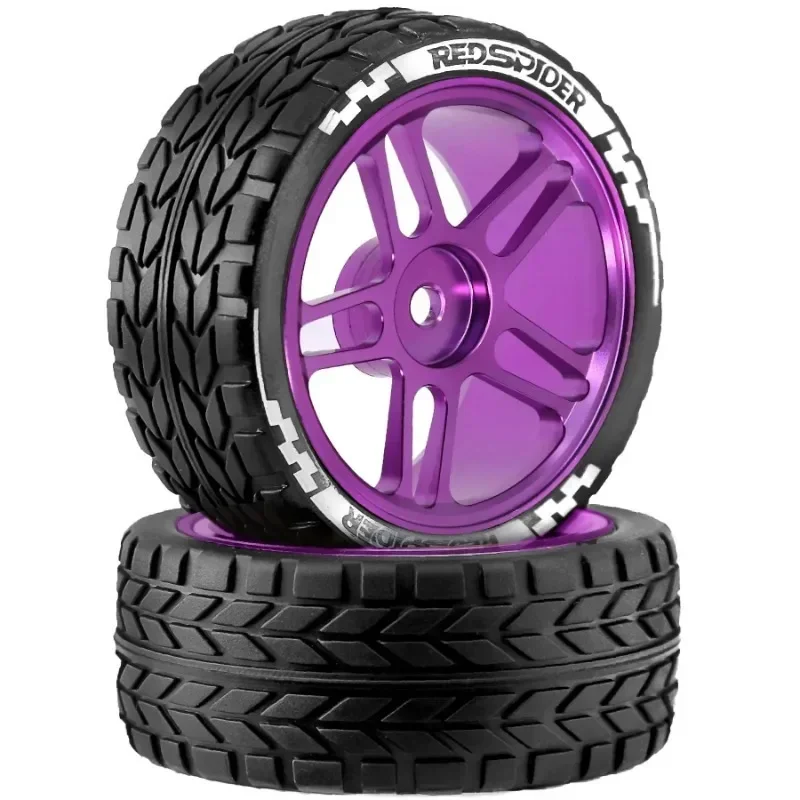 1/10 RC Racing Wheels Tires Set - 12mm Hex Metal Rims for HSP HPI Kyosho - On-Road Tamiya TT01/TT02/XV01/XV02 Car Upgrade
1/10 RC Racing Wheels Tires Set - 12mm Hex Metal Rims for HSP HPI Kyosho - On-Road Tamiya TT01/TT02/XV01/XV02 Car Upgrade