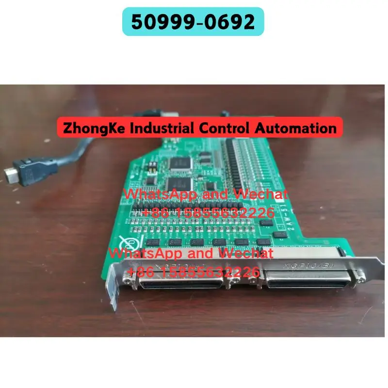 Used OEM disassembled parts 50999-0692R00 Robot F60 Control Cabinet IO Board Functional test OK
Used OEM disassembled parts 50999-0692R00 Robot F60 Control Cabinet IO Board Functional test OK