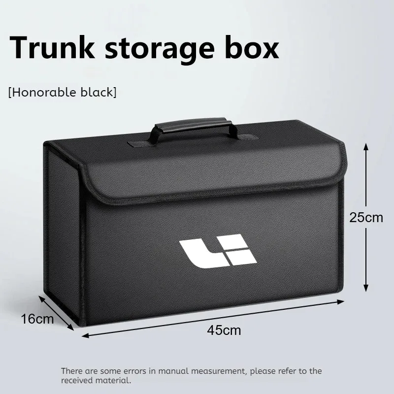For Lixiang LEADING IDEAL L6 L7 L8 L9 Li ONE MEGA Car Storage Organizer Box Folding PU Leather Large Capacity Bag Accessories
For Lixiang LEADING IDEAL L6 L7 L8 L9 Li ONE MEGA Car Storage Organizer Box Folding PU Leather Large Capacity Bag Accessories