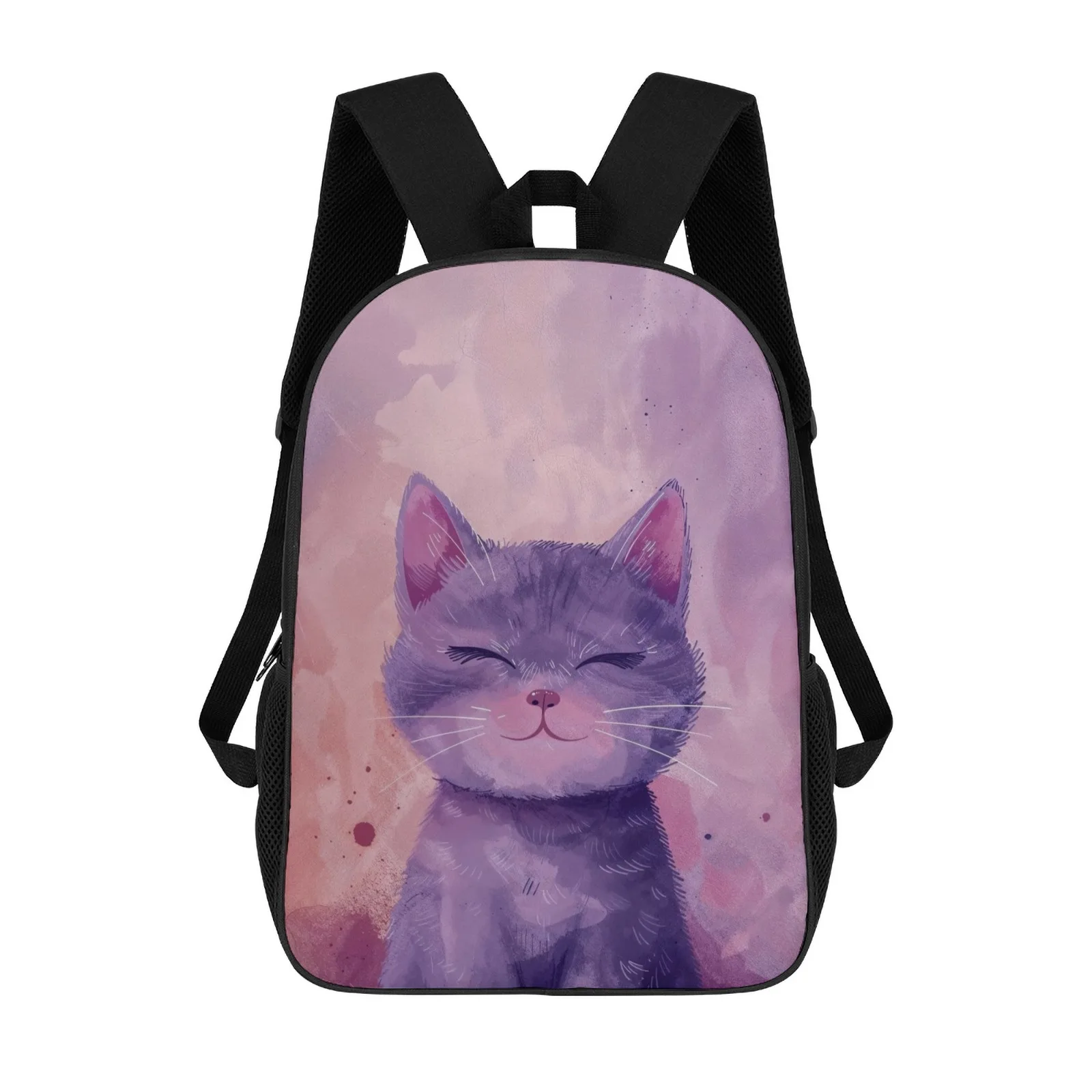 Улыбающийся фиолетовый кот Mochilas Escolares школьные рюкзаки с принтом для подростков, сумка для учеников начальной школы, 17-дюймовый школьный рюкзак, сумка
Улыбающийся фиолетовый кот Mochilas Escolares школьные рюкзаки с принтом для подростков, сумка для учеников начальной школы, 17-дюймовый школьный рюкзак, сумка