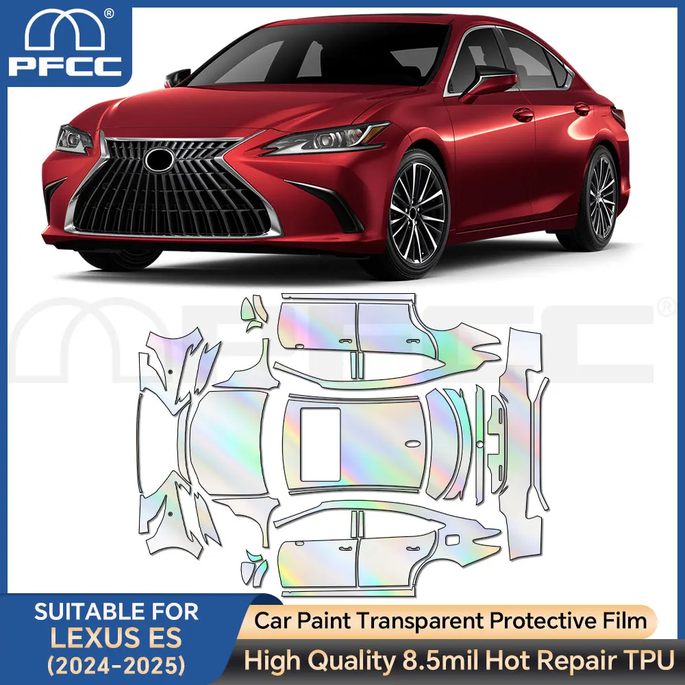 PFCC For Lexus ES 250 300H 350 2019-2023 Paint Protection Film Car Body Bra Kit Sticker TPU PPF Pre Cut Accessories Transparent
PFCC For Lexus ES 250 300H 350 2019-2023 Paint Protection Film Car Body Bra Kit Sticker TPU PPF Pre Cut Accessories Transparent