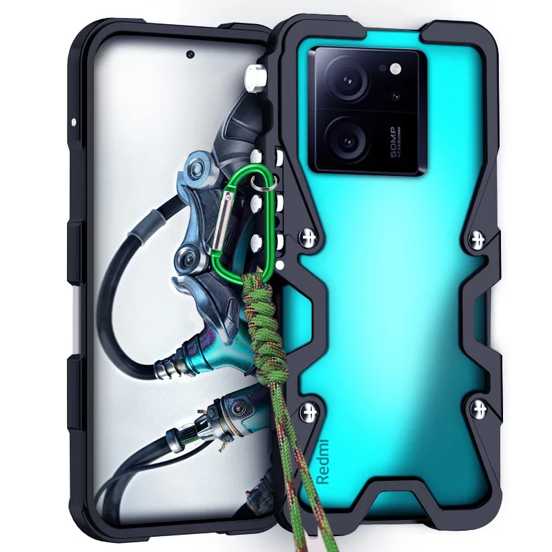 For Redrice K60 supreme version mobile phone case Metal mobile phone case protective shell personality anti-fall full package
For Redrice K60 supreme version mobile phone case Metal mobile phone case protective shell personality anti-fall full package
